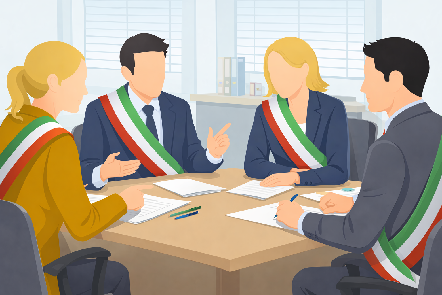 Incontro tra amministratori locali